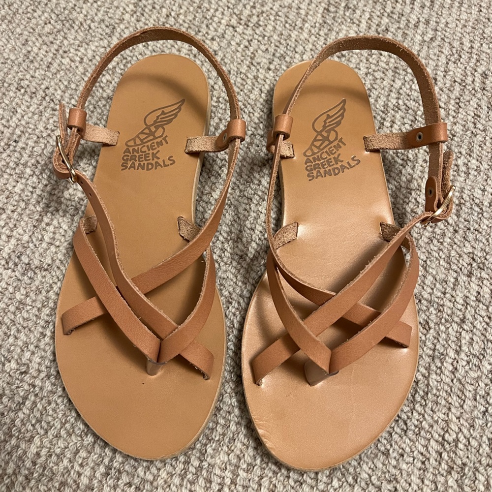 Ancient Greek Semele Sandals Size 7